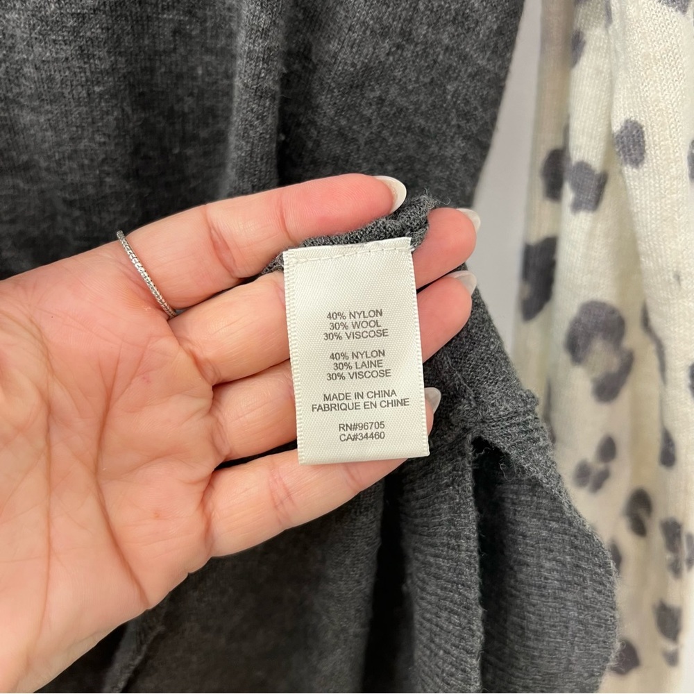 Rebecca Taylor Leopard Sweater XS + S - Picture 5 of 6